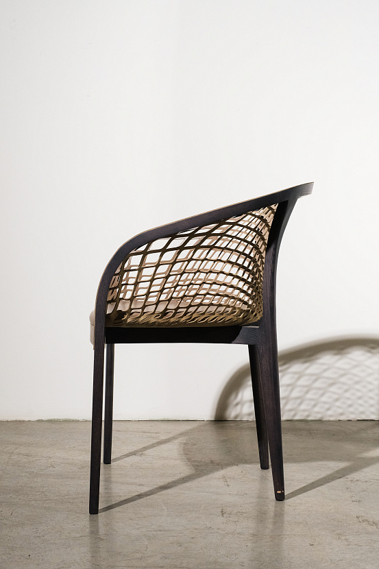 Кресло_Elektra_Leather, Wood_80 см